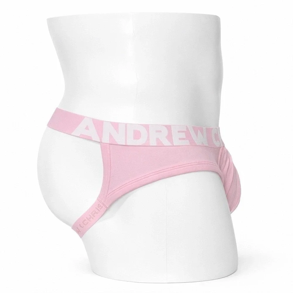 Andrew Christian Large (35-38) THICK‎ Jock Pink Almost Naked Cotton 93329 NWT